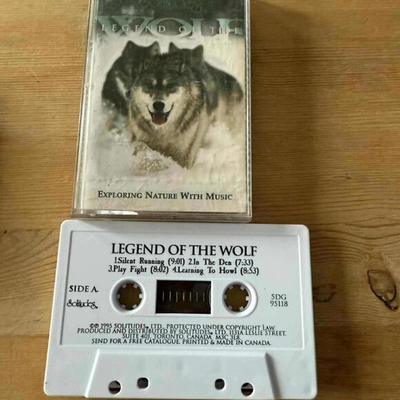 Dan Gibson & Michael Maxwell – Legend Of The Wolf Vintage Cassette Tapes C22 - Picture 1 of 2